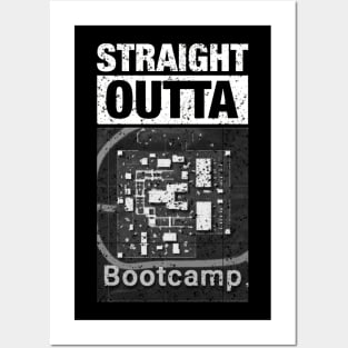 Straight outta Bootcamp Posters and Art